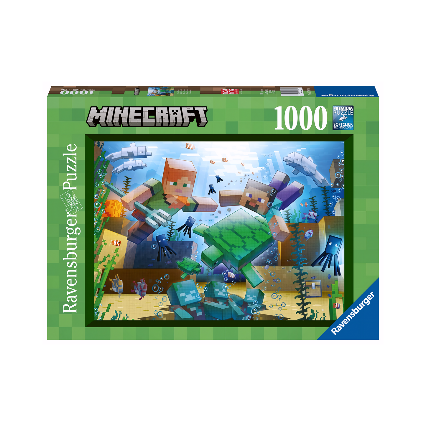 Minecraft Jigsaw Puzzle Minecraft Mosaic (1000 pieces)