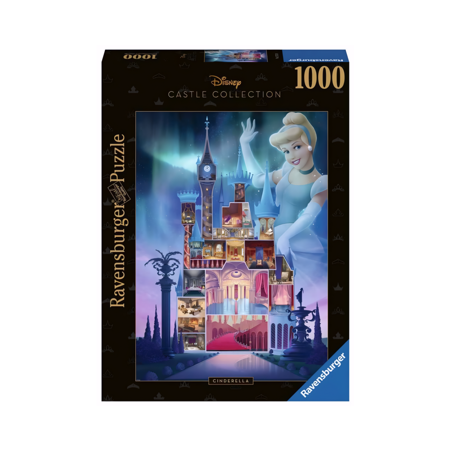 Disney Castle Collection Jigsaw Puzzle Cinderella (1000 pieces)