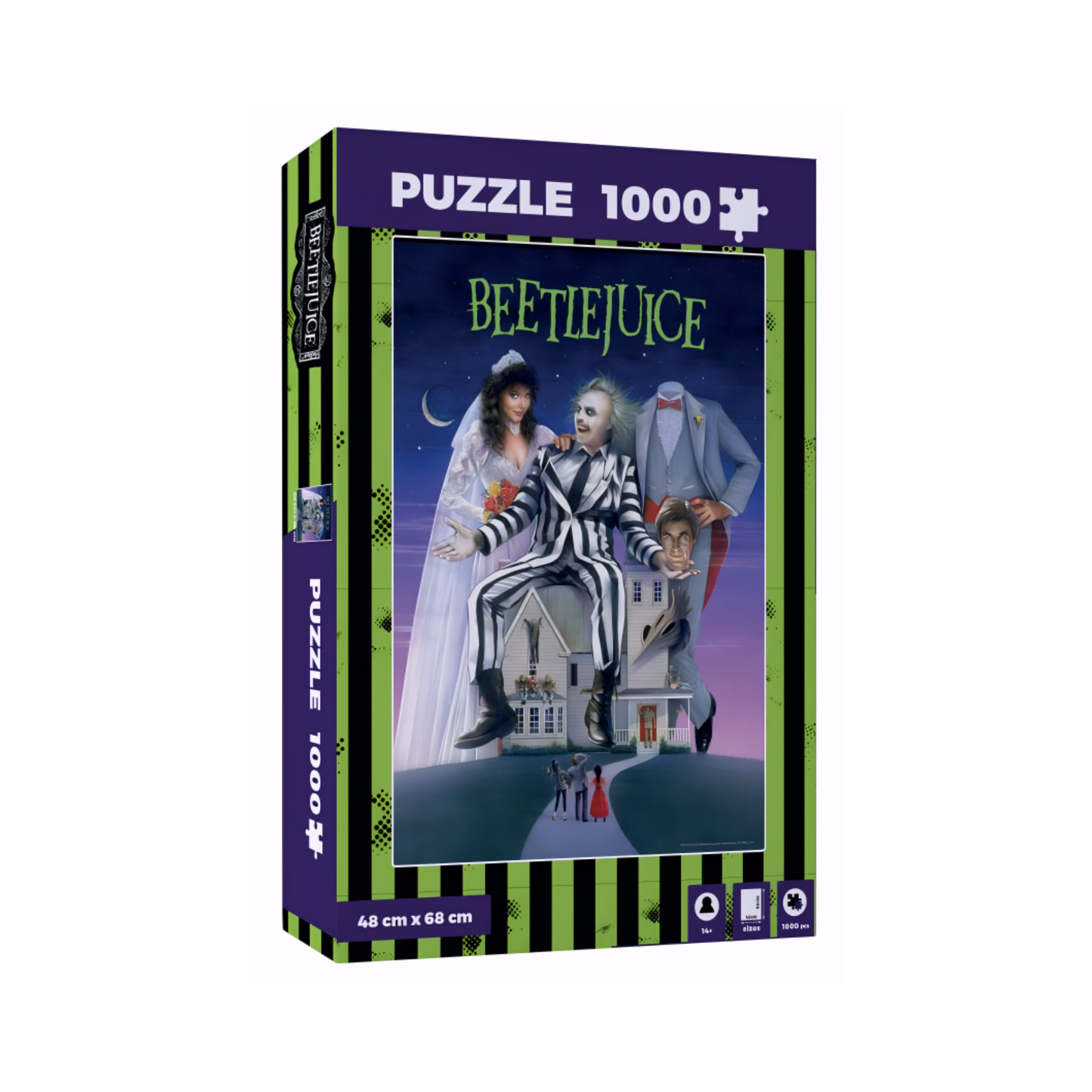 Beetlejuice Jigsaw Puzzle Movie Poster (1000 pieces)