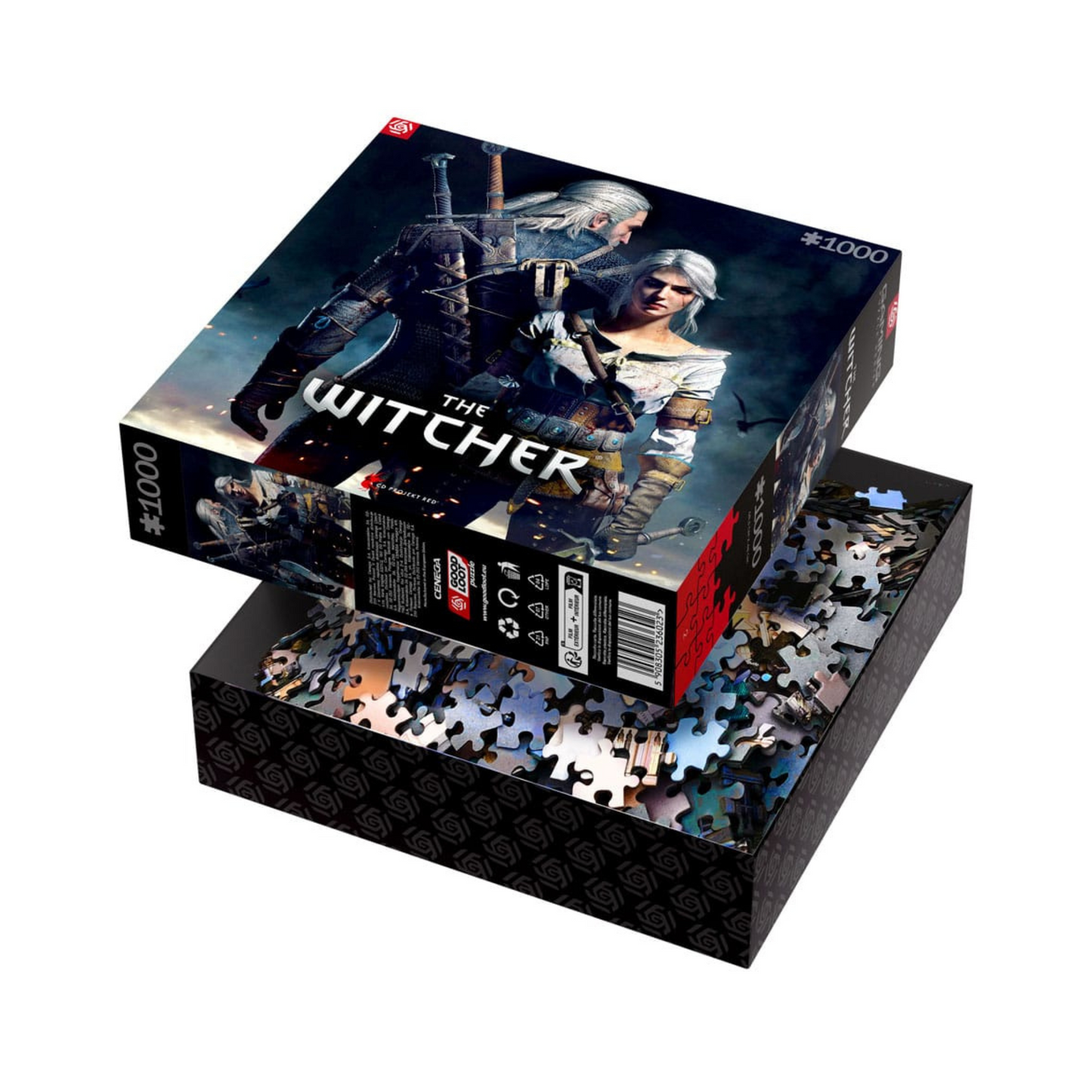The Witcher Gaming Puzzle Geralt & Ciri (1000 pieces)