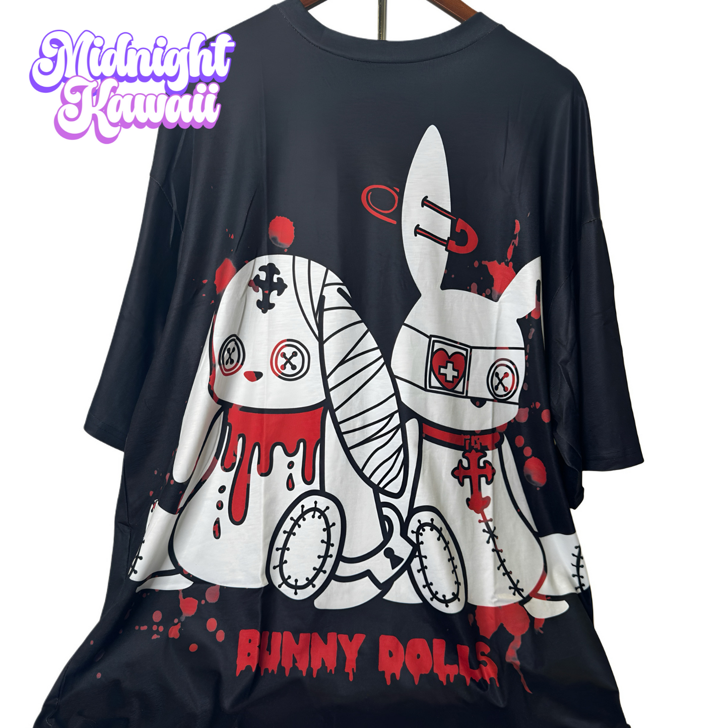 Bunny Dolls Huge T-Shirt – Oversized Unisex Tee