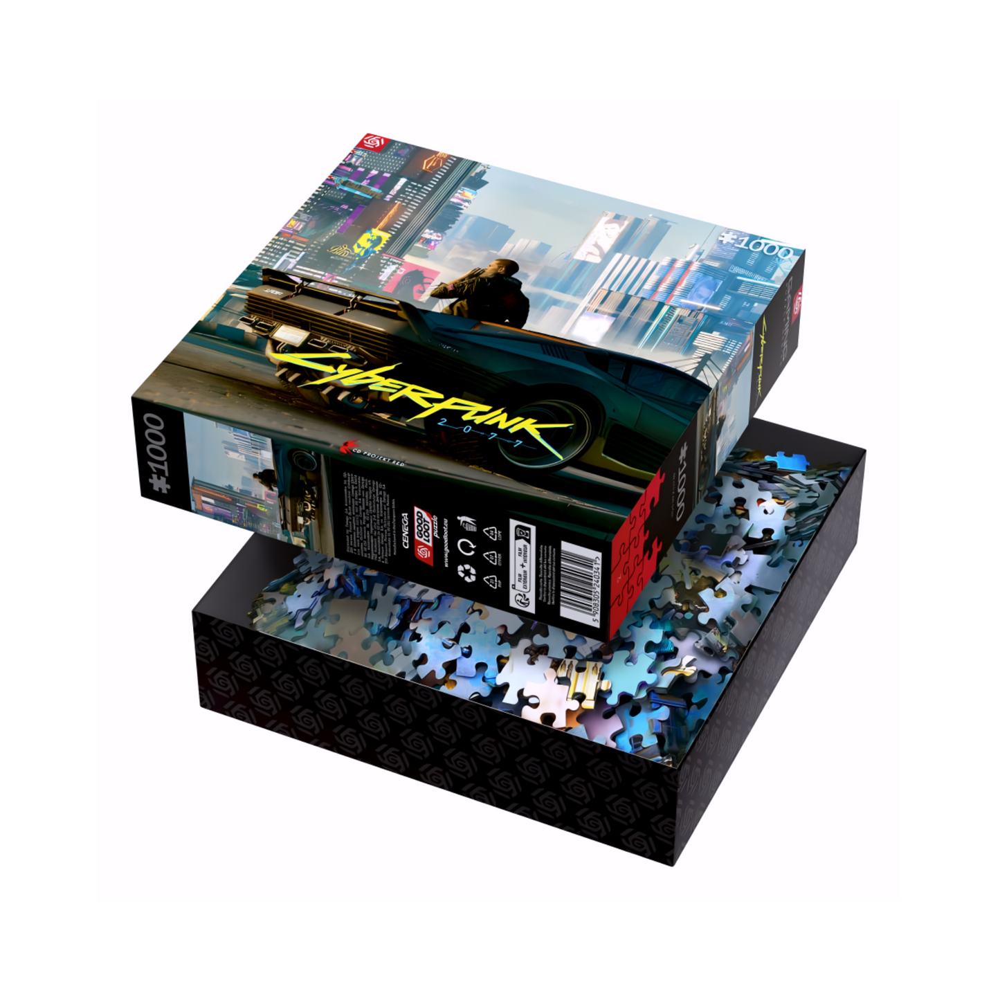 Cyberpunk 2077 Gaming Puzzle Mercenary on the Rise (1000 pieces)