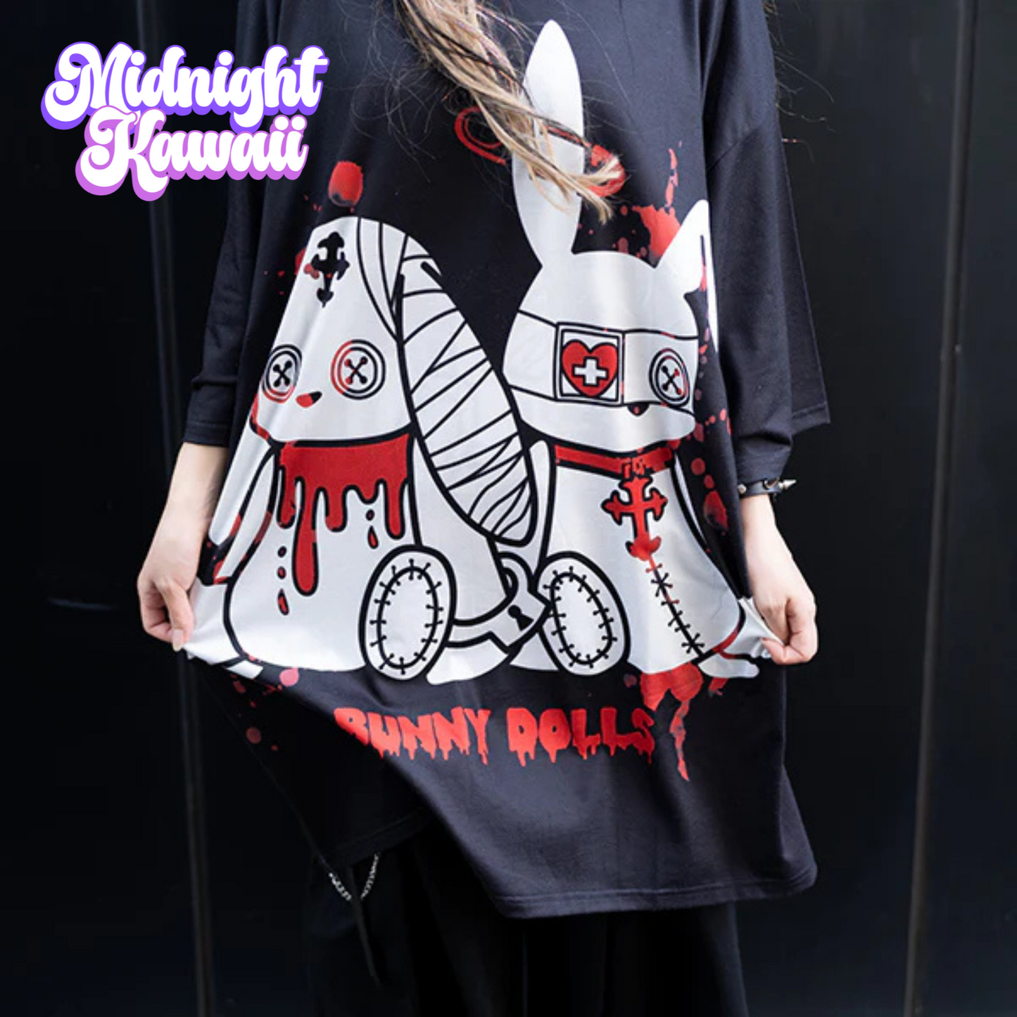 Bunny Dolls Huge T-Shirt – Oversized Unisex Tee