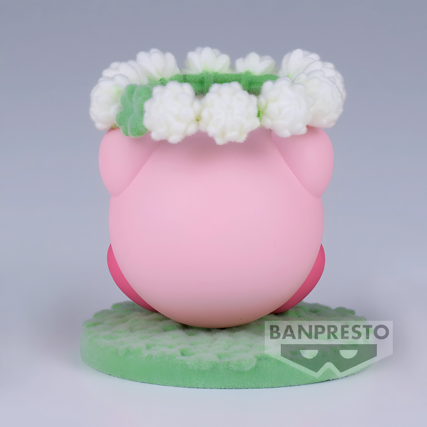 Banpresto: Kirby - Fluffy Puffy Mine Figure (Play in the Flower Ver. B) – 4 cm Flocked Edition