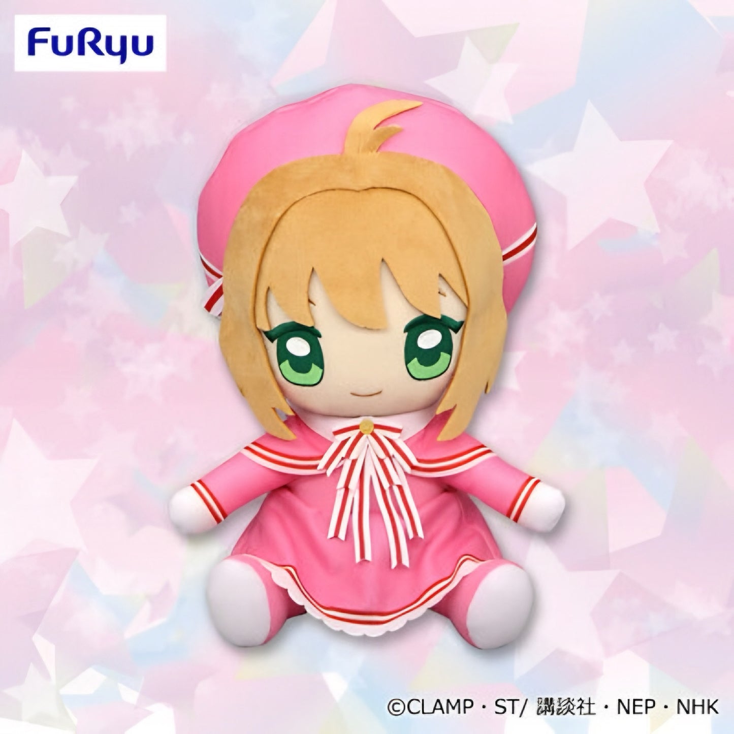 Sakura Kinomoto Plush – Cardcaptor Sakura Pink Outfit 12" Doll