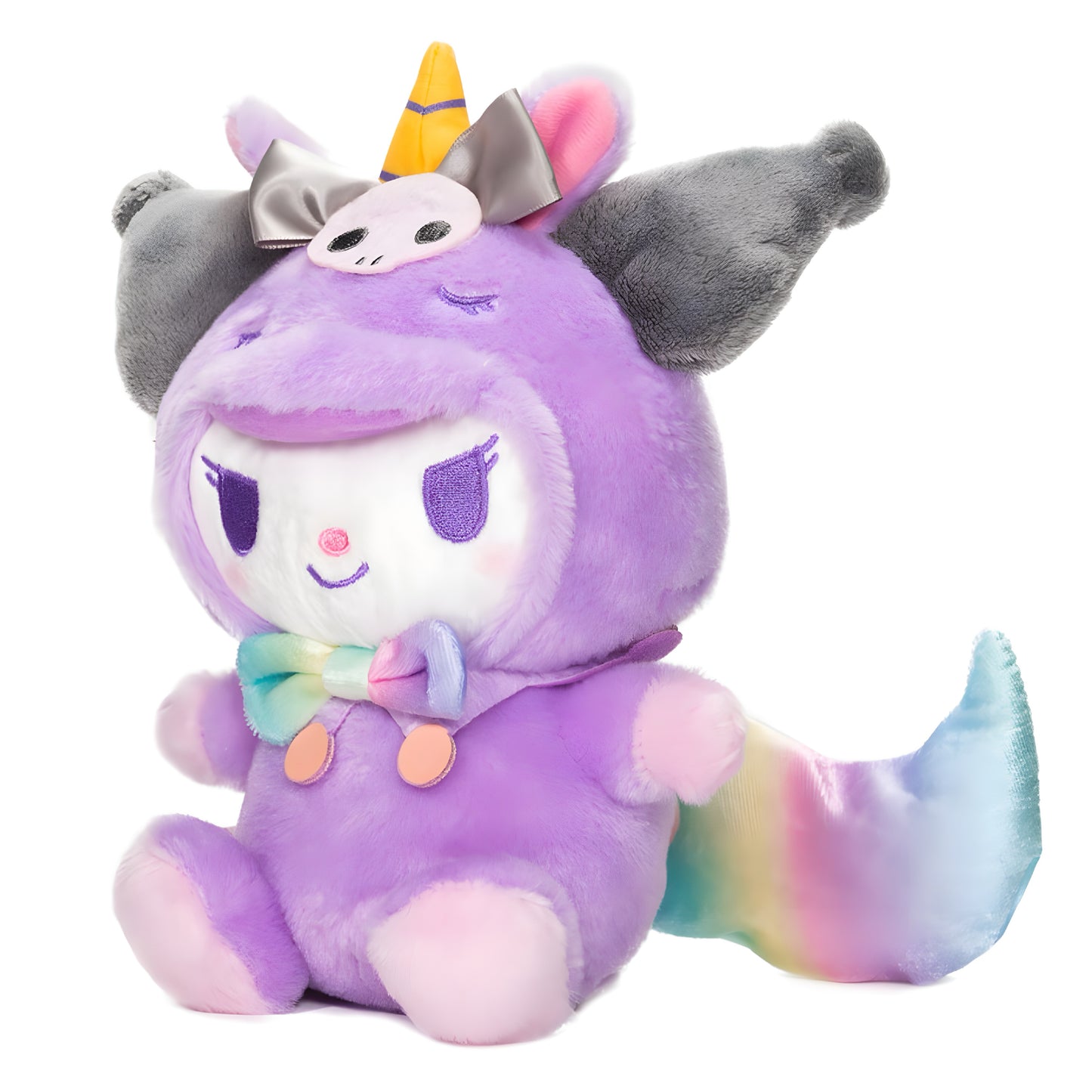 Kuromi Unicorn Party Kawaii Plush Doll – 18cm Sanrio Collectible Toy