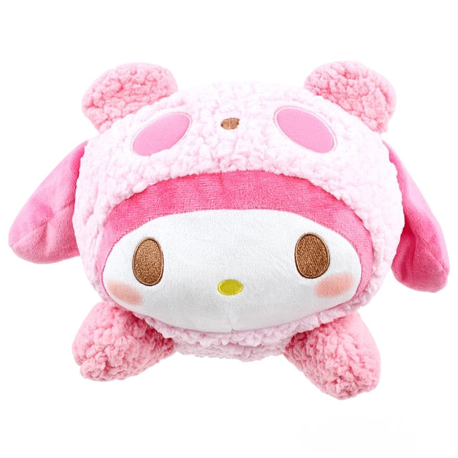 My Melody MokoMoko Panda Plush – Sanrio Pink Dress-Up Large Plush Toy