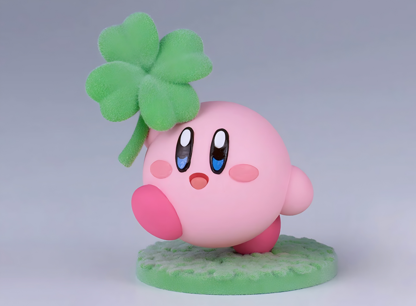 Banpresto Kirby - Fluffy Puffy Figurine (4 cm) – Lucky Clover Edition
