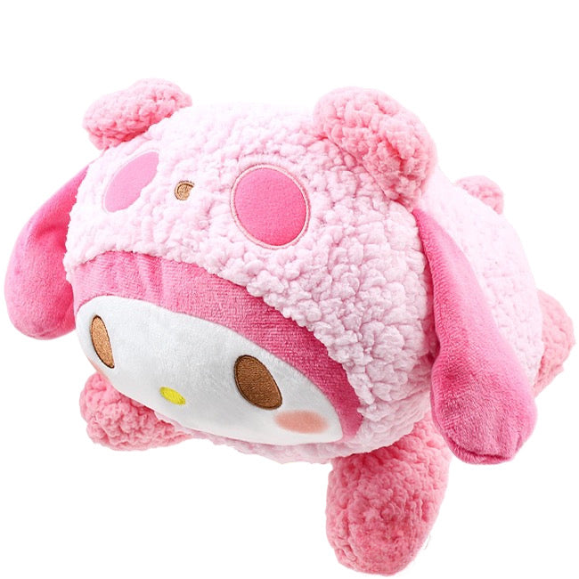 My Melody MokoMoko Panda Plush – Sanrio Pink Dress-Up Large Plush Toy
