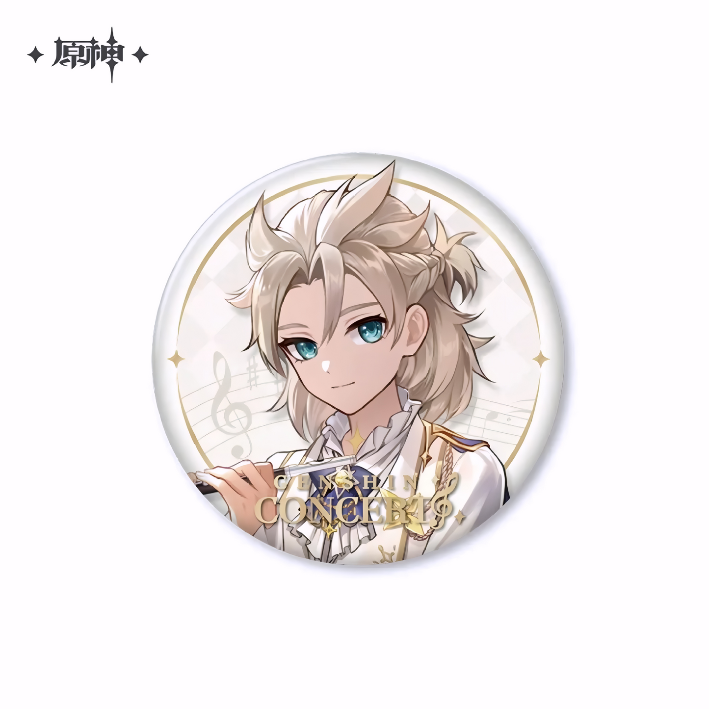 Genshin Impact Concert Series Can Badge – Albedo