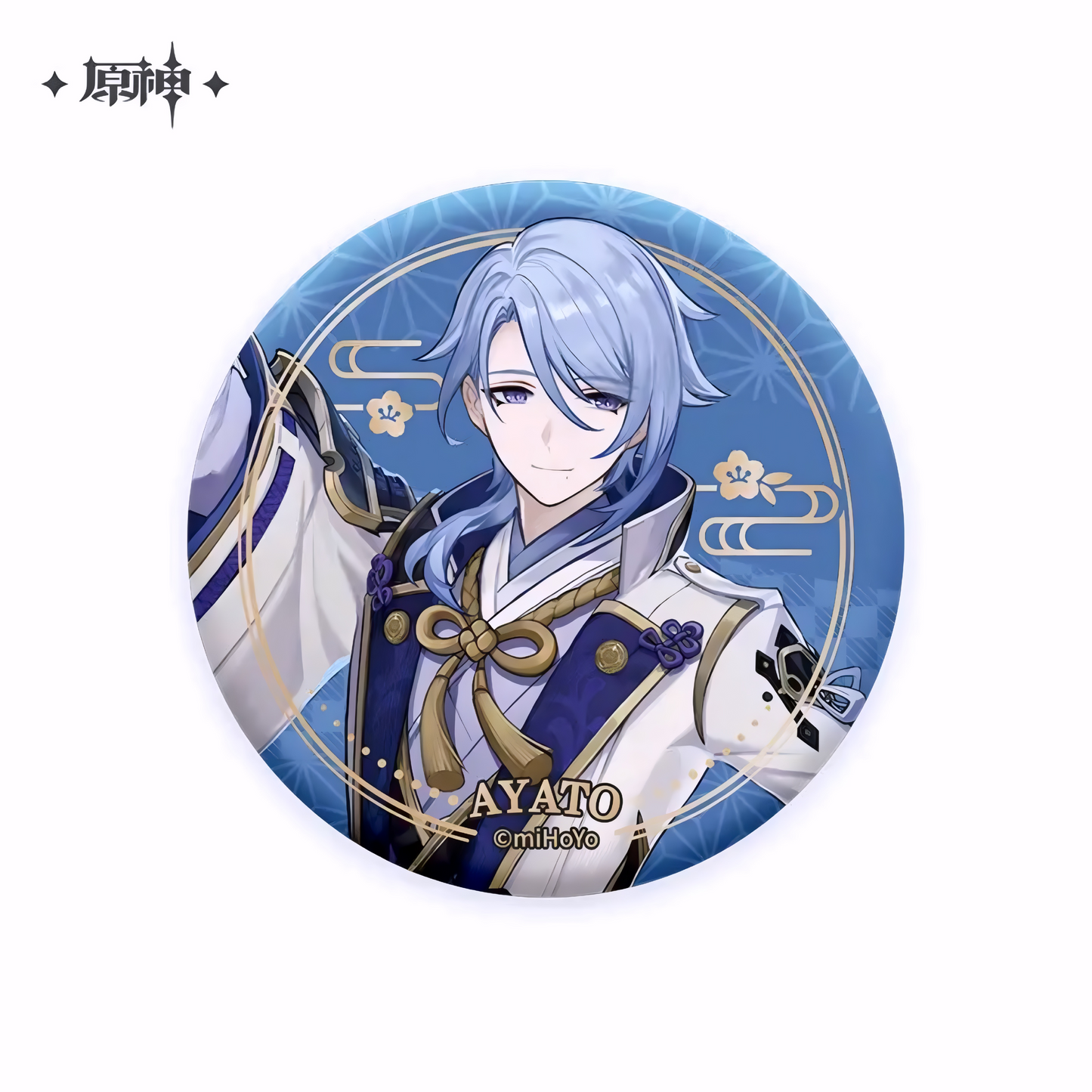 Genshin Impact Character Series Can Badge – Kamisato Ayato