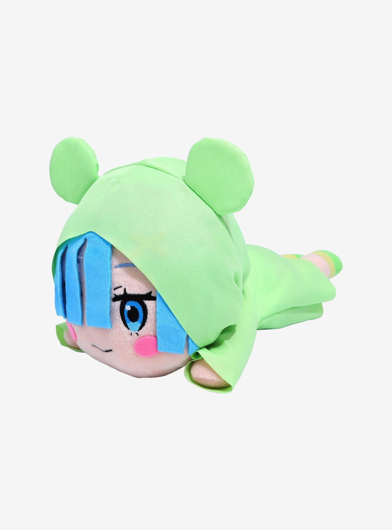 Rem Frog Hoodie Nesoberi Plush – Re:Zero Official Chibi Doll