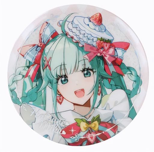 Moeyu Hatsune Miku Sweet Intertwining Series Tinplate Badge