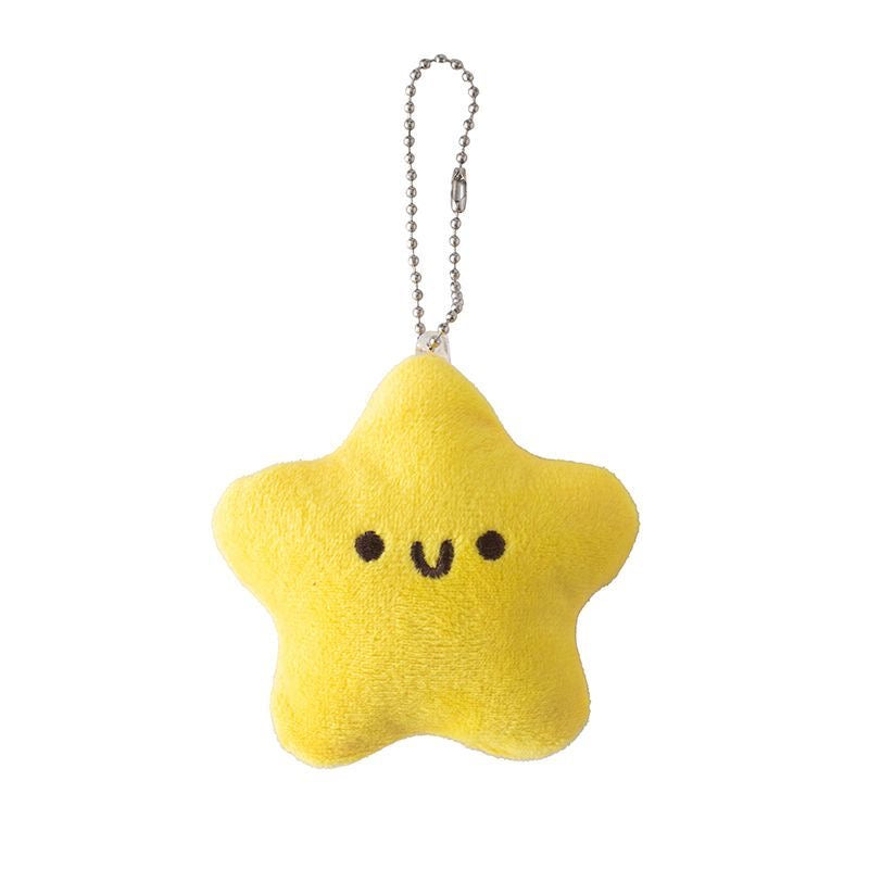 Charity Star Plush Keychain