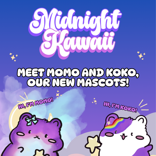 🌸 Meet Our Adorable Mascots: Momo & Koko! 🌈