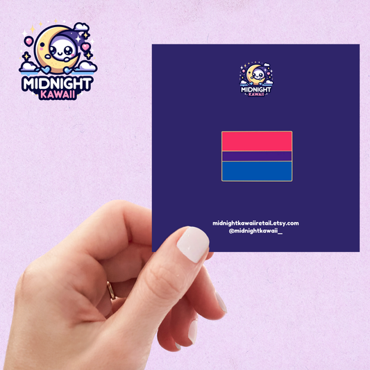 Bisexual Flag Enamel Pin