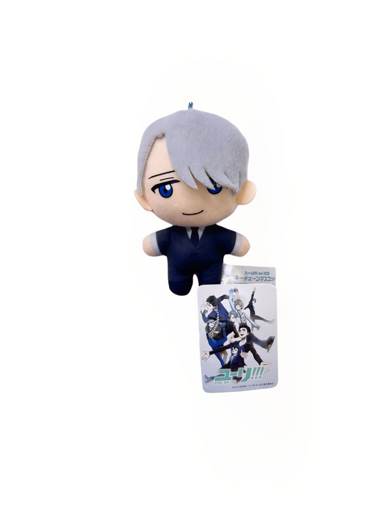 Victor Nikiforov Plush Keychain – Official Yuri on Ice Anime Merchandise