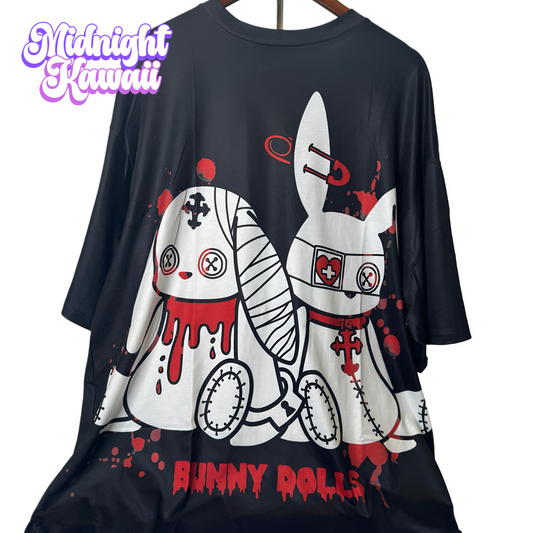 Bunny Dolls Huge T-Shirt – Oversized Unisex Tee