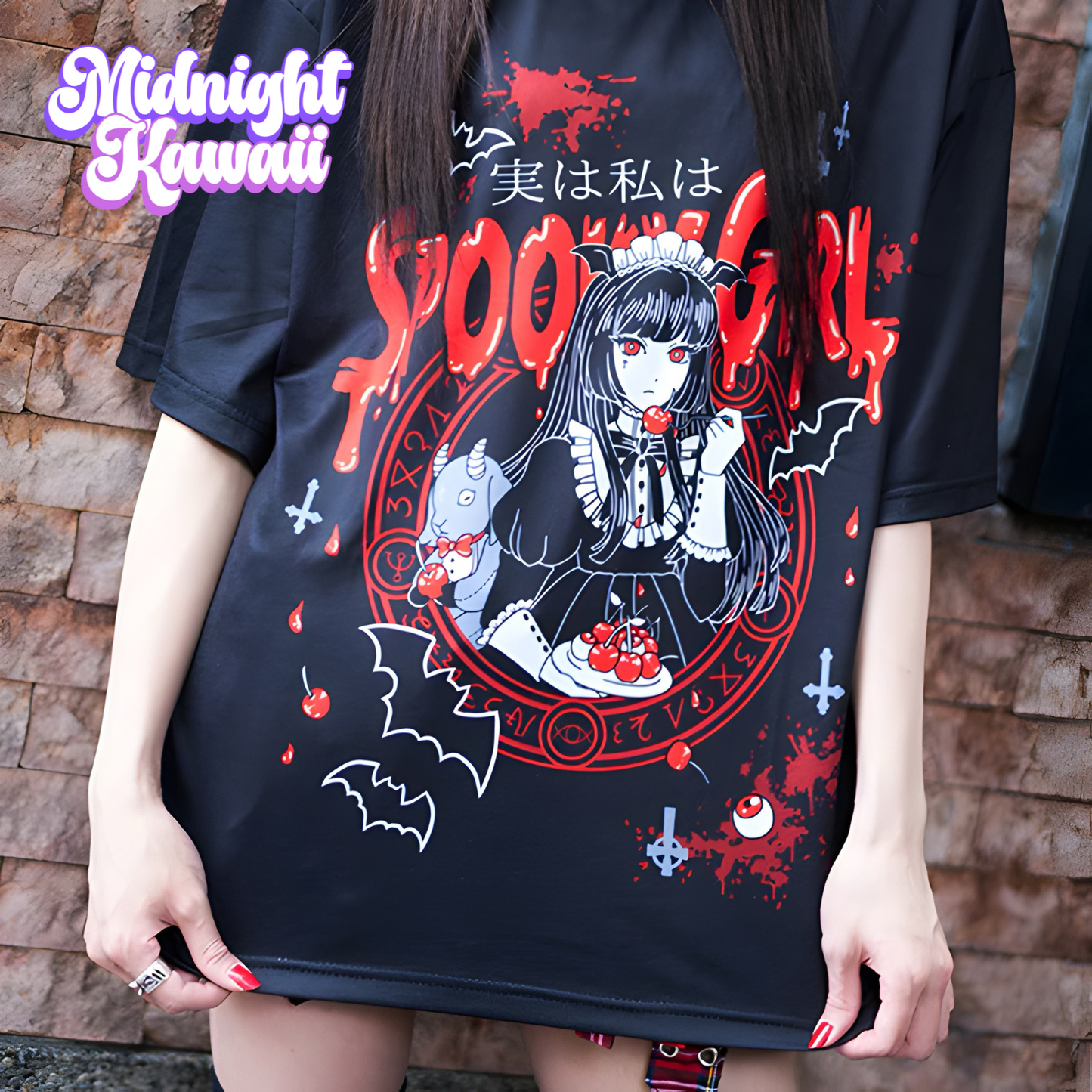 Yumi x ACDC RAG Spooky Girl T-shirt