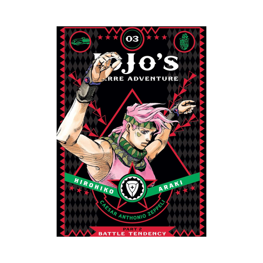 JoJo's Bizarre Adventure: Part 2--Battle Tendency, Vol. 3