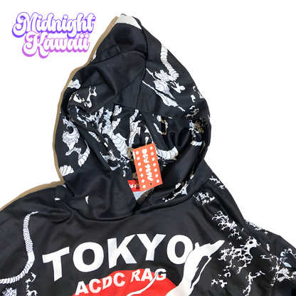 ACDC RAG Tokyo Dragon Hoodie – Black x Red