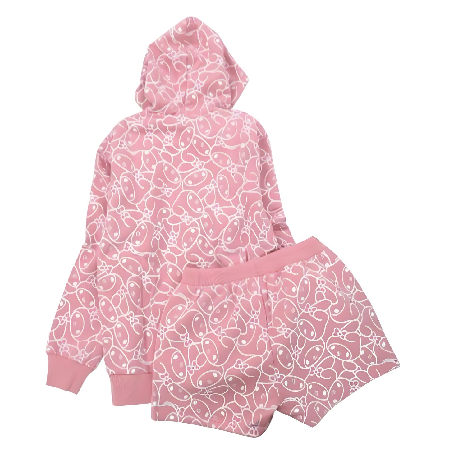 Sanrio Original My Melody 2 Pcs Set in Smoky Pink