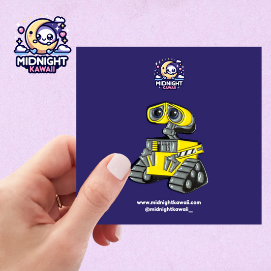 Cute Robot Enamel Pin