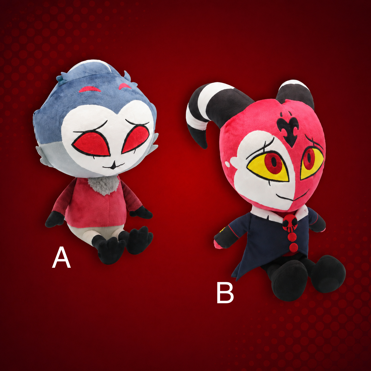 [PRE ORDER] Helluva Boss Plush – Stolas & Blitz (Post-Exile Ver.)