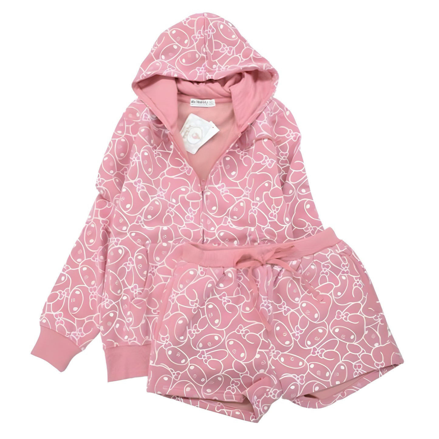 Sanrio Original My Melody 2 Pcs Set in Smoky Pink
