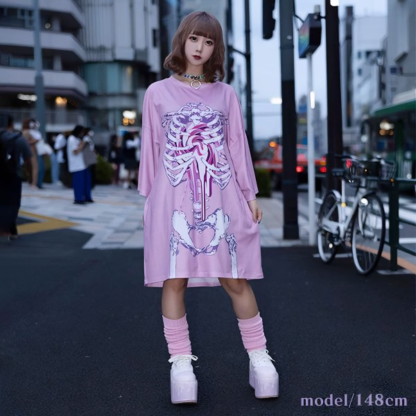ACDC RAG Lollipop Oversized T-Shirt Pink