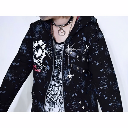 ACDC RAG Punk & Cute Cat Ears Hoodie