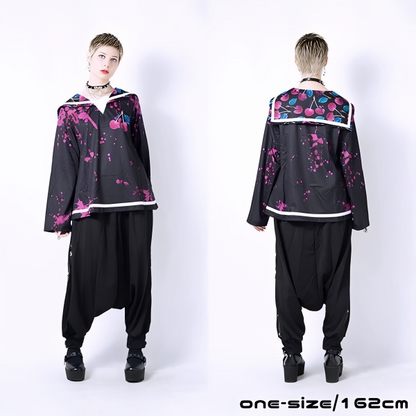 ACDC RAG Yami Kawaii Poison Cherry Sailor Top
