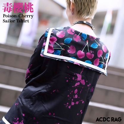 ACDC RAG Yami Kawaii Poison Cherry Sailor Top