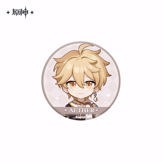 Genshin Impact Theme Series Character Can Badge – Aether