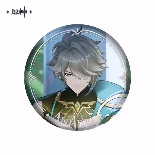Genshin Impact Character Portrait Series Can Badge – Alhaitham