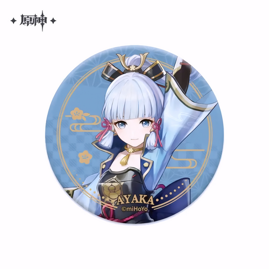 Genshin Impact Character Series Can Badge – Kamisato Ayaka