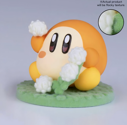 Banpresto - Kirby - Fluffy Puffy - Mine Play In The Flower (C: Waddle Dee) – 4 cm Flocked Figure