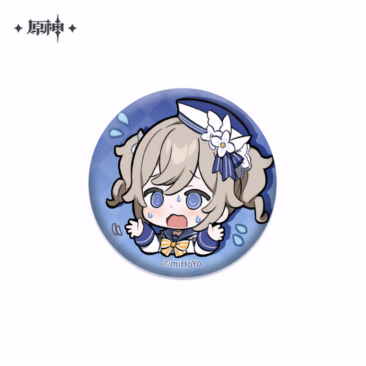 Genshin Impact Barbara Chibi Series Can Badge