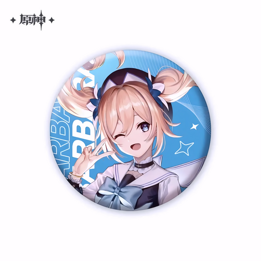 Genshin Impact Barbara Genshin Concert Series Can Badge
