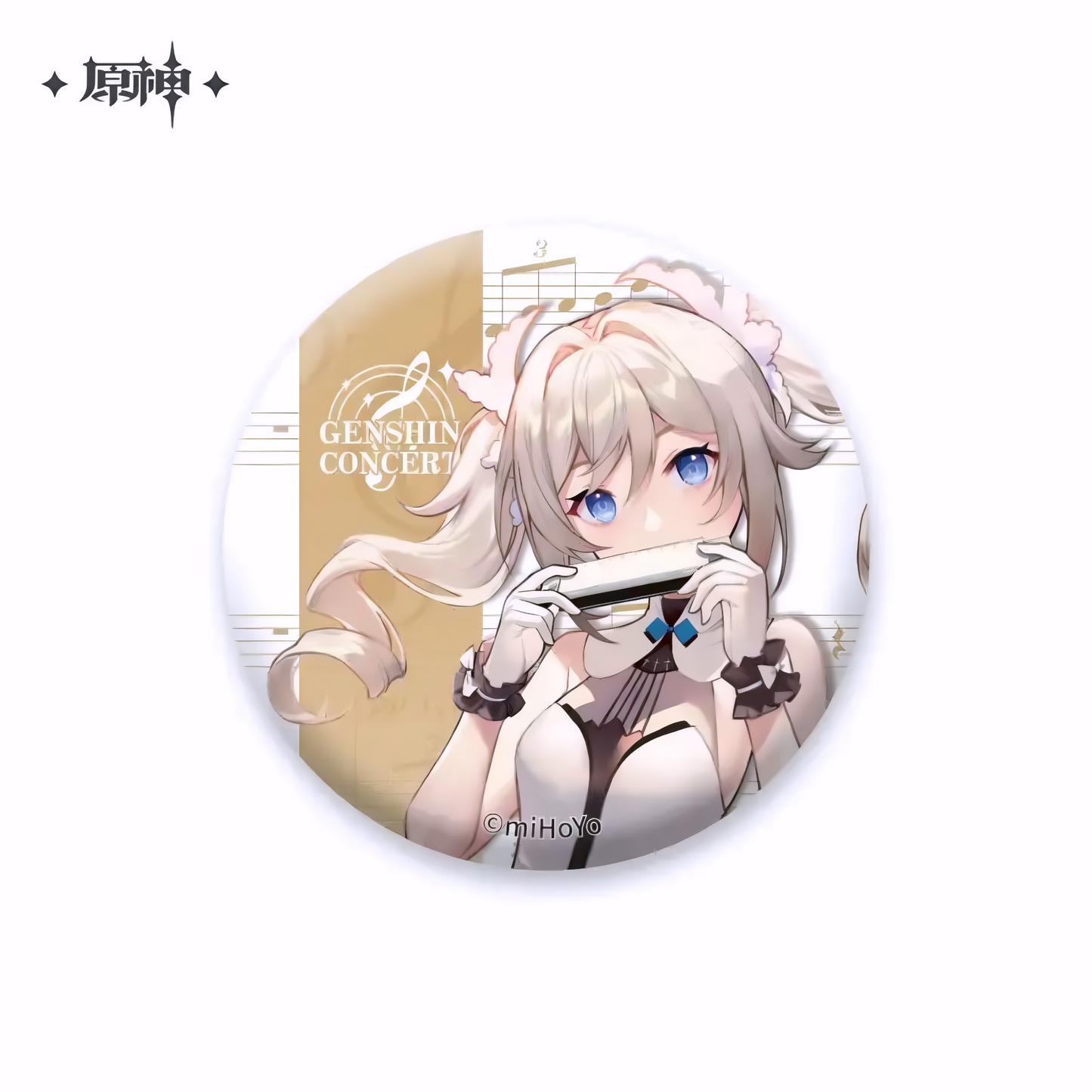 Genshin Impact Barbara Genshin Concert Series Can Badge