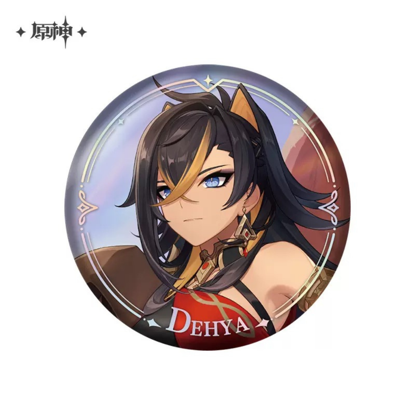 Genshin Impact Official Merchandise – Dehya Decorative Frame Series Round Badge