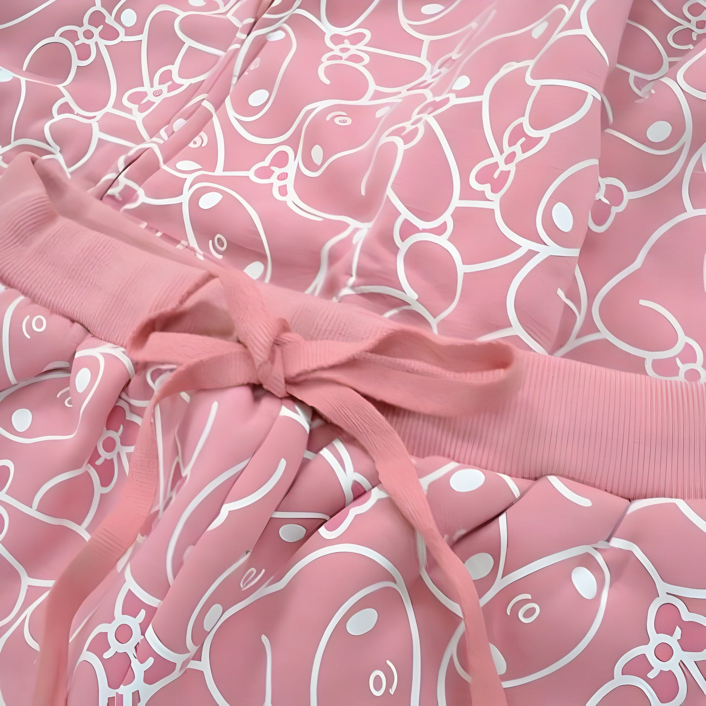 Sanrio Original My Melody 2 Pcs Set in Smoky Pink