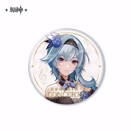 Genshin Impact Genshin Concert Series Can Badge – Eula (Official miHoYo Merchandise)