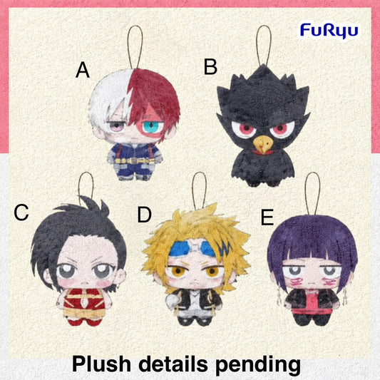 [PRE ORDER] FuRyu My Hero Academia The Movie: You’re Next - Plush Keychain Mascot 8cm
