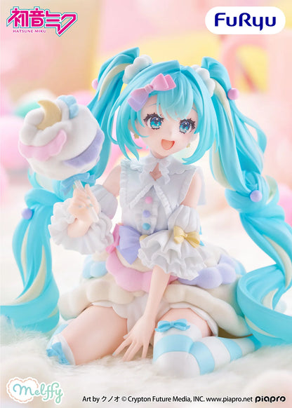 [PRE ORDER] Hatsune Miku Melffy Figure - Hatsune Miku Cotton Candy Theme Ver.