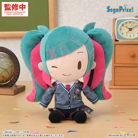 [PRE ORDER] Hatsune Miku x Project SEKAI COLORFUL STAGE! Fuwapuchi Plush - Hatsune Miku in the Classroom World