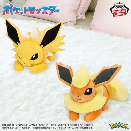 Pokemon Mofugu Plush - Jolteon and Flareon
