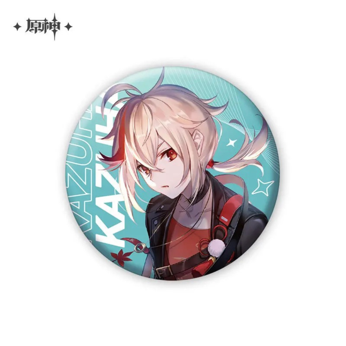 Genshin Impact Kazuha Dynamic Illustration 58mm Metal Badge Pin
