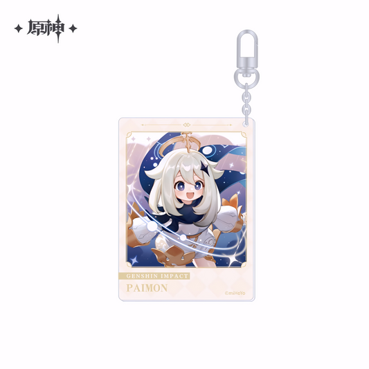 Official Genshin Impact Paimon “Destiny Day” Series Acrylic Keychain 2021 Ver. – miHoYo