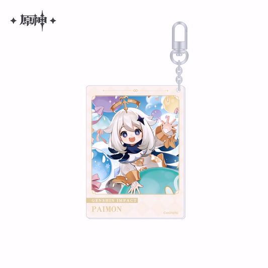 Official Genshin Impact Paimon “Destiny Day” Series Acrylic Keychain 2022 Ver. – miHoYo
